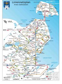 Liniennetzplan Kreis Ostholstein 2011